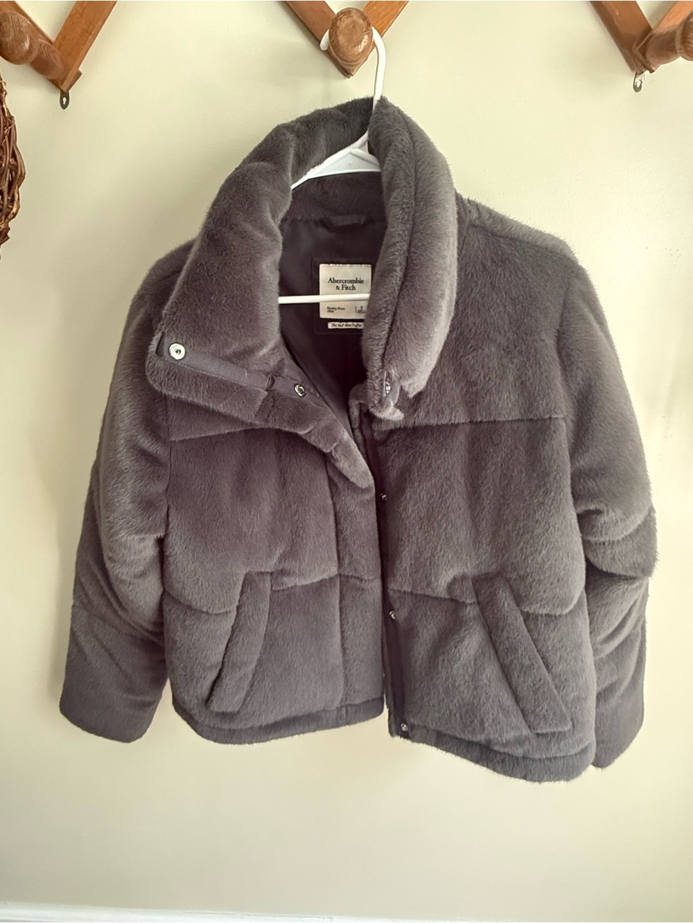 Abercrombie & Fitch Plush Puffer Jacket - Not available anymore!